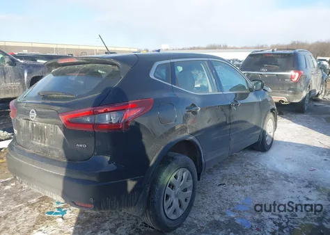 2020 Nissan Rogue Sport S Awd Xtronic Cvt z USA, uszkodzony, nr VIN JN1BJ1CW6LW650743